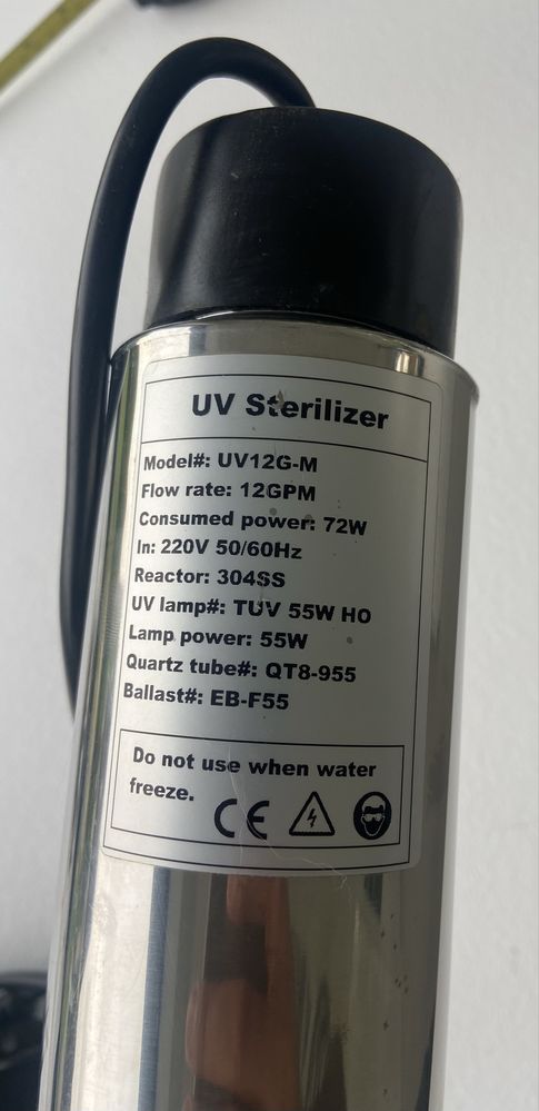 Lampa bakteriobójcza UV GPM