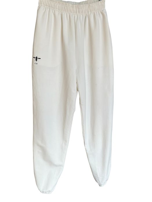 Komplet Christian DIOR biały dres 3-częściowy, oversize, rozmiar M