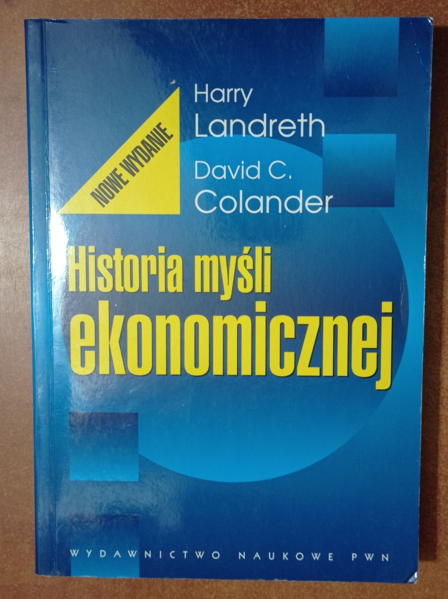 4 książki Historia myśli ekonomicznej Landreth Ekonomia Stiglitz