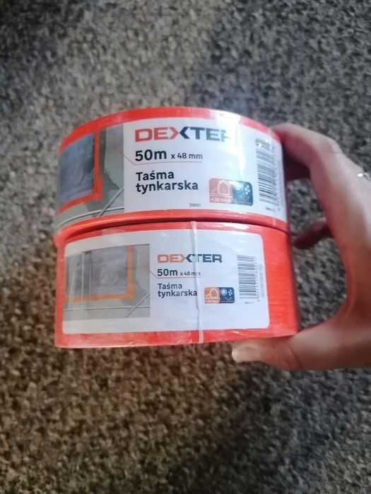 Taśmy tynkarskie Dexter 50m/48mm