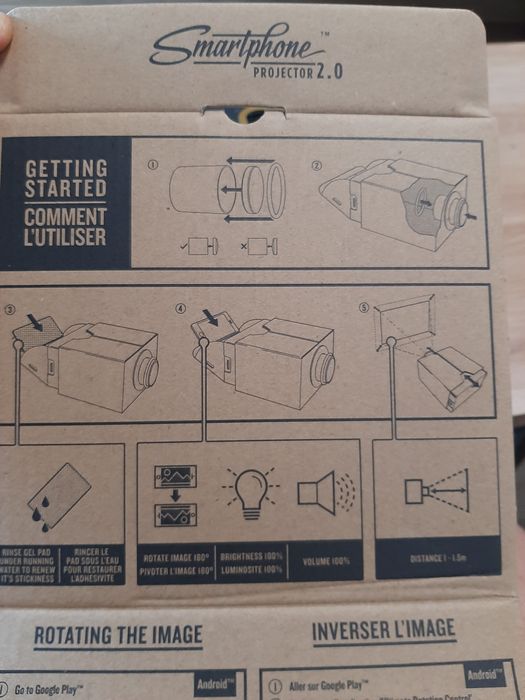 Smartphone projector 2.0 projektor z telefonu