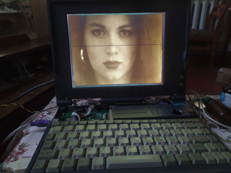 Ноутбук 386sxl-25, рабочий