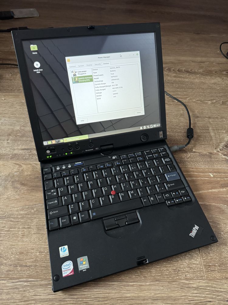 2x Lenovo ThinkPad X61T Tablet, sprawne, do kolekcji, okazja!