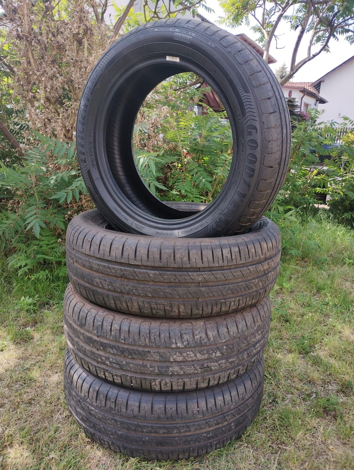 Opony Letnie Goodyear 195/55/16 dot 21 stan Bdb