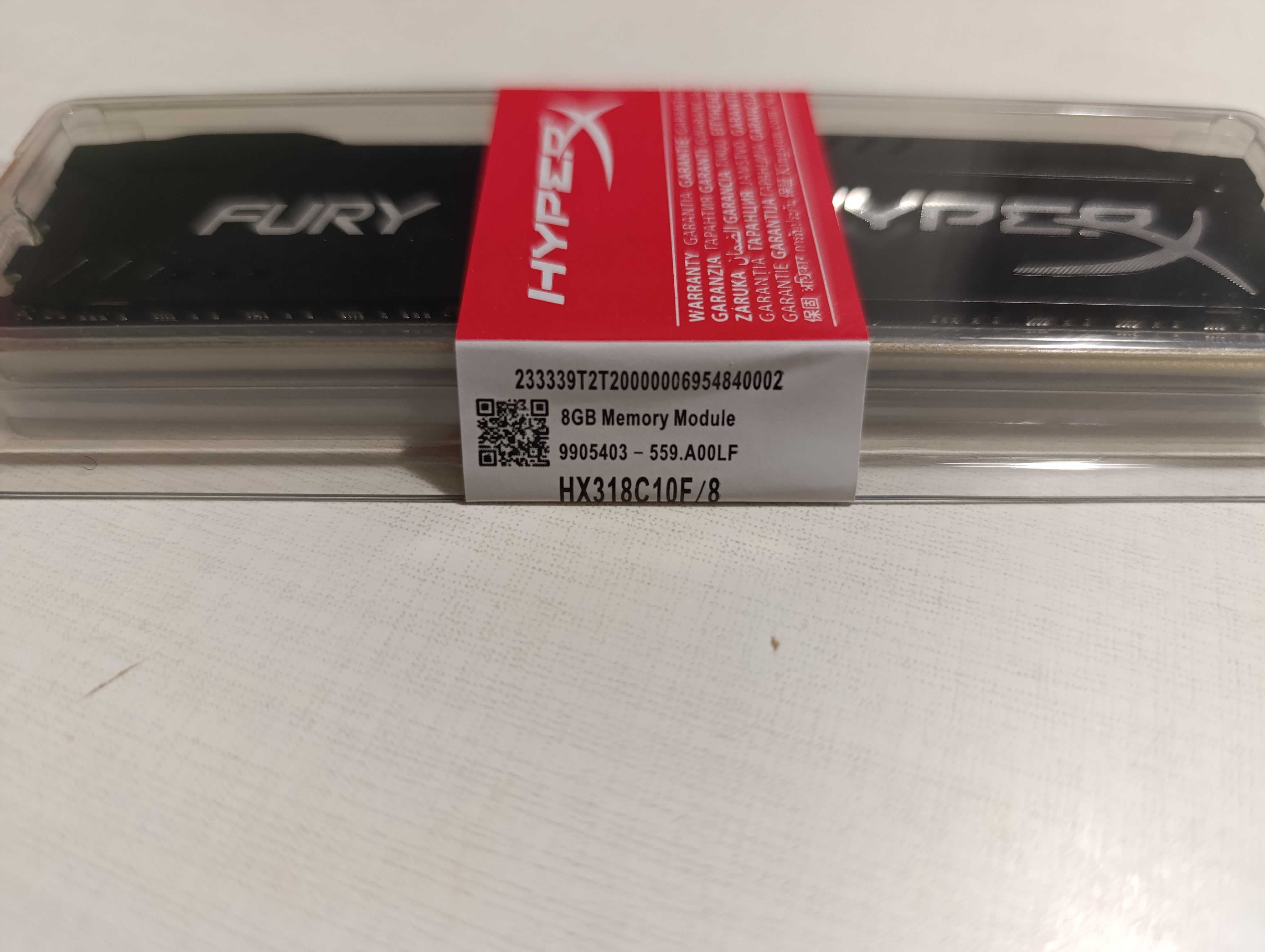 Оперативная память HyperX FURY 8GB, 16GB (kit 2x8GB) DDR3