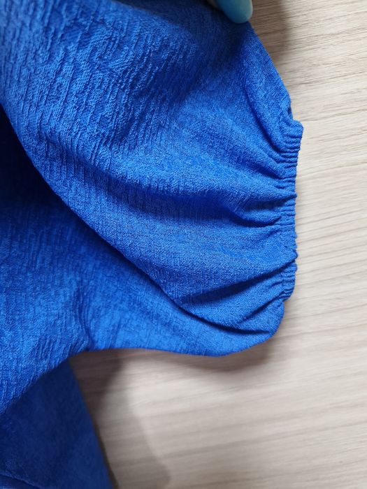 Chabrowa bluzka nietoperz rękawy 3/4 Xl-Xxl Made in Italy  Xl -Xxl