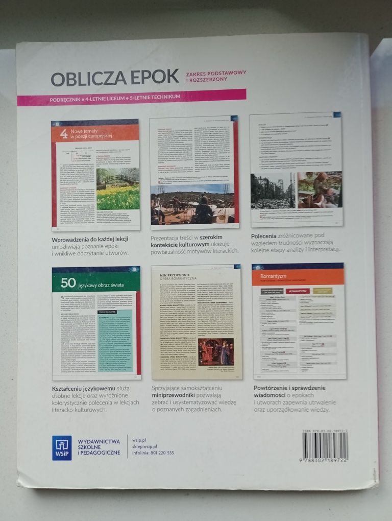 Podręcznik do języka polskiego - oblicza epok 2.1