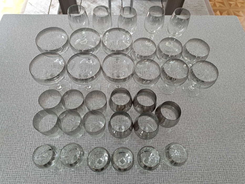 Komplet kieliszków dymnych