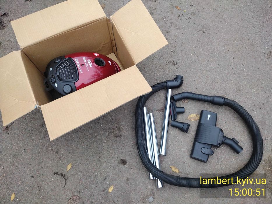 несправний пилосос lg