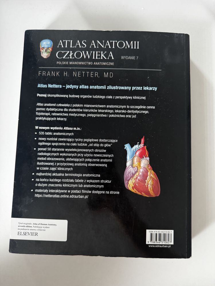 Atlas anatomii człowieka Netter