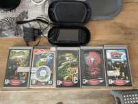 Sony psp E1004 +6 gier+ karta pamieci+ pokrowiec