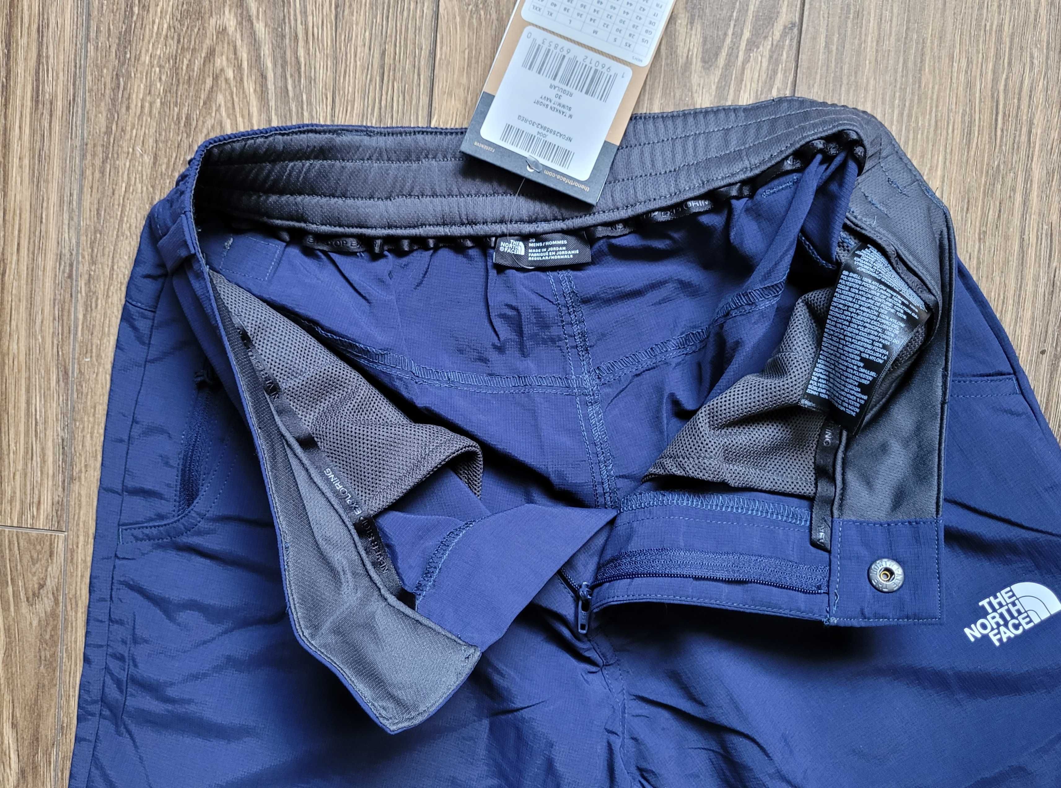 The North Face spodenki szorty trekkingowe Tanken 30 / S navy regular