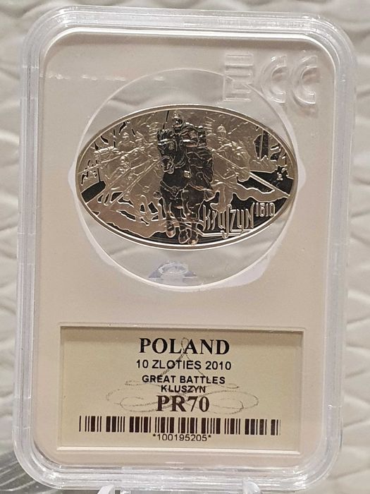 10 zł 2010 r Kłuszyn  PR 70