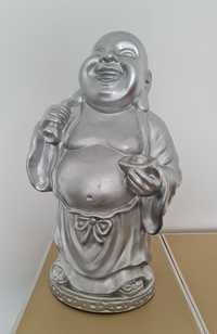 Buda decorativo cinza