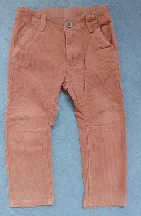 Spodnie sztruksy dla chłopca r.92 newbie KappAhl