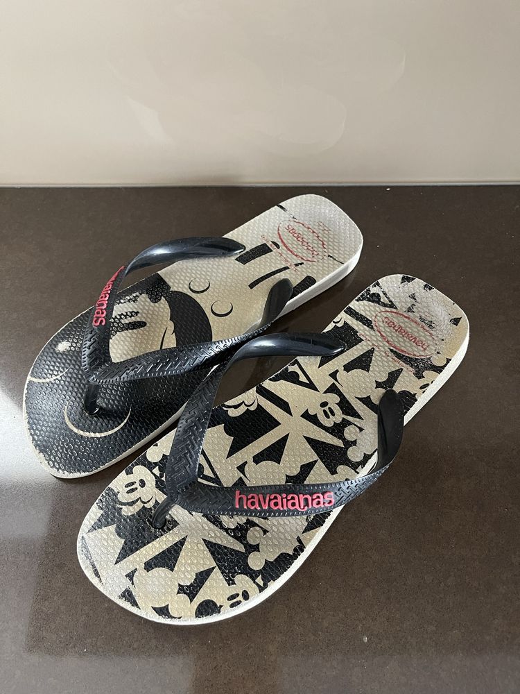 Havaianas japonki 39 - 40 rozmiar Mickey Mouse