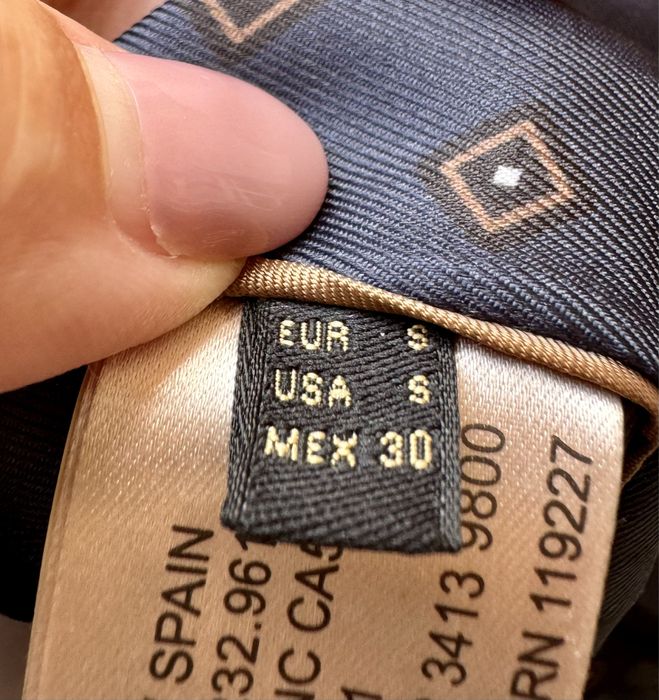 Blusão Massimo Dutti em pele, s (usado 1 vez)
