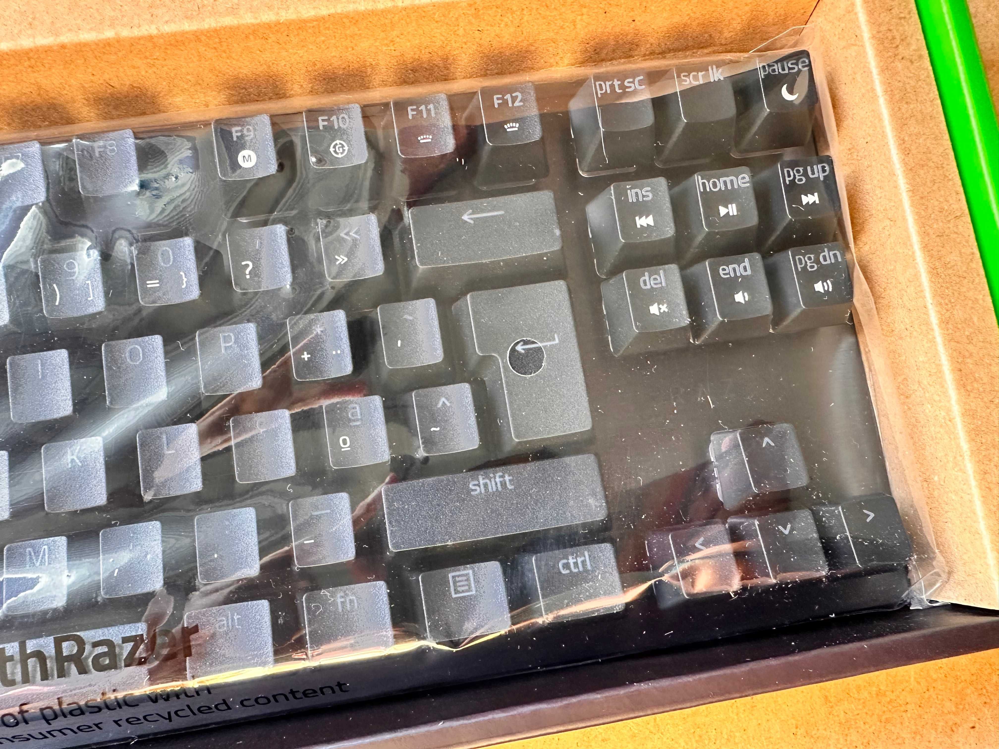 Teclado de gaming Razer Huntsman v3 Tenkeyless (novo)