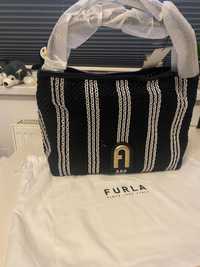 Furla torebka czarna