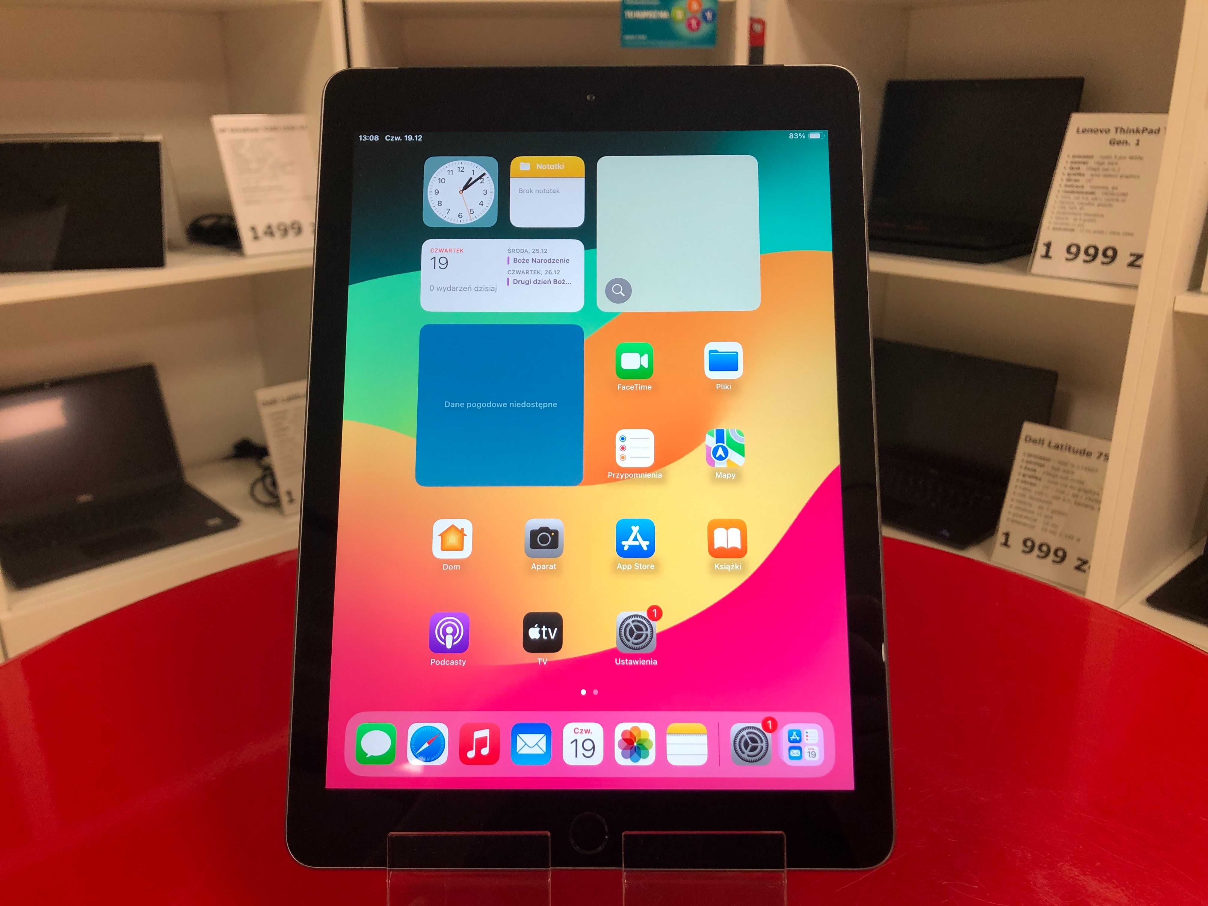 Klasa-A Tablet Apple iPad A1954 G6 128GB WiFi LTE Gwarancja Faktura