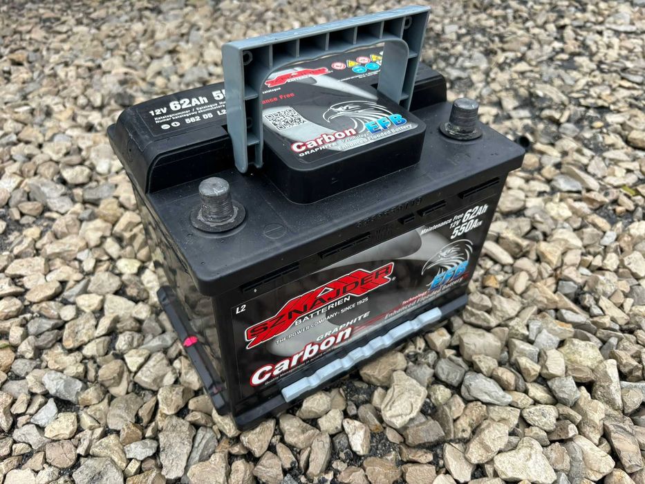 Akumulator Samochodowy Sznajder Carbon EFB 12V 62Ah 550A Start Stop 62