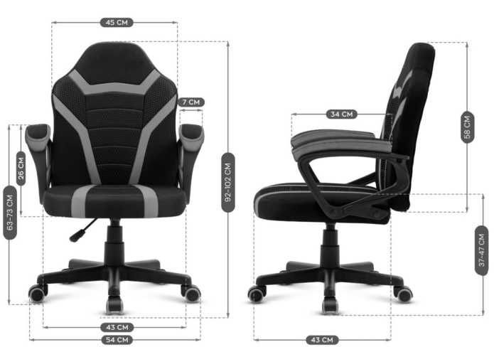 Fotel Gamingowy Biurowy Krzesło Biurowe Do pokoju Wysyłka Gwarancja