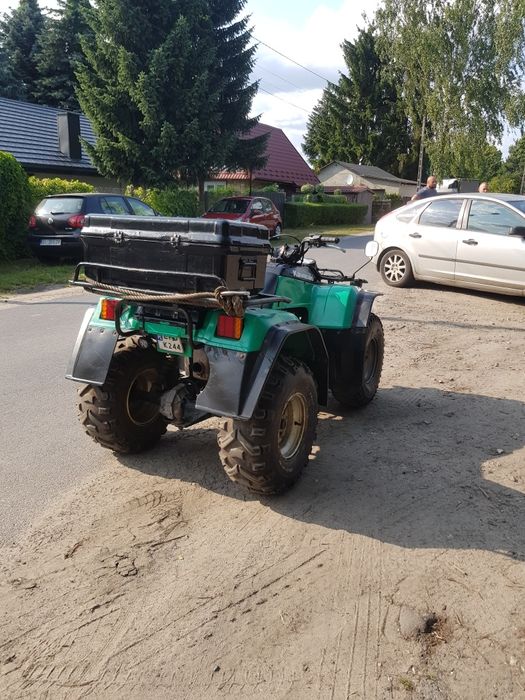 Quad Kawasaki klf 300 ,. 4x4 PŁUG !!! HAK!!! /przeprawowy/ terenowy/sz
