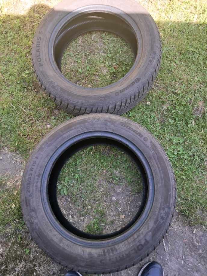 Sprzedam prawie nowe zimowe opony