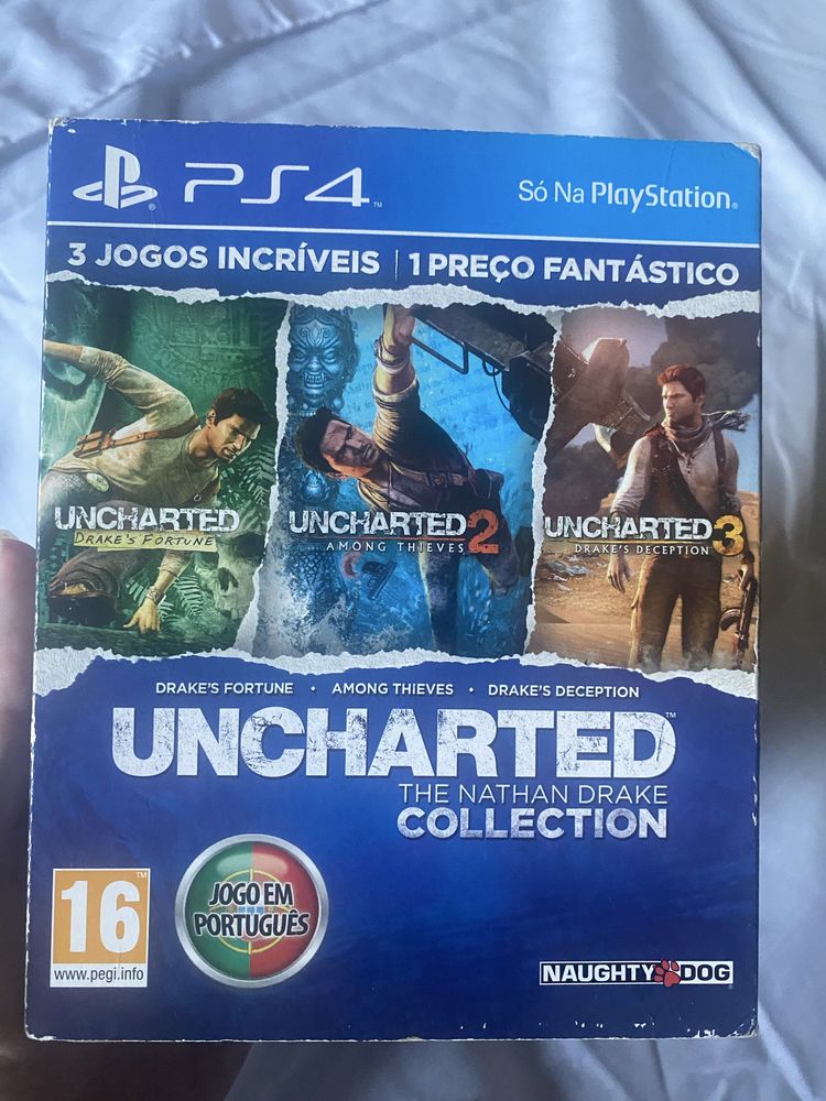 Uncharted The Nathan Drake Collection ps4