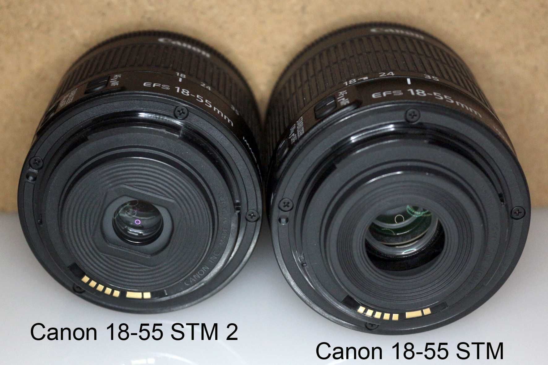 Canon EF-S 18-55mm f/3,5-5,6 IS, IS II, STM, STM II