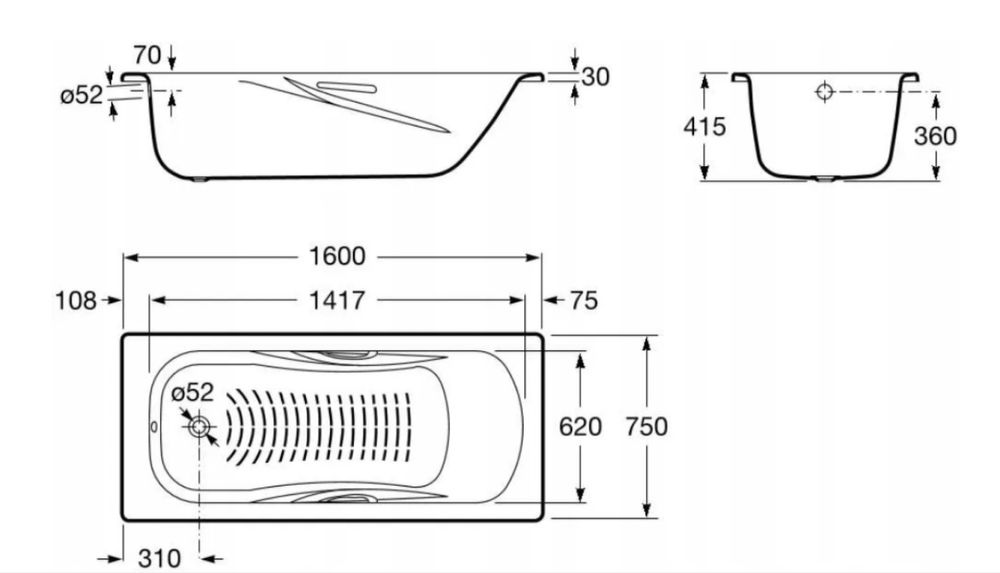 Wanna Roca Princess-N 160x75 A22037
