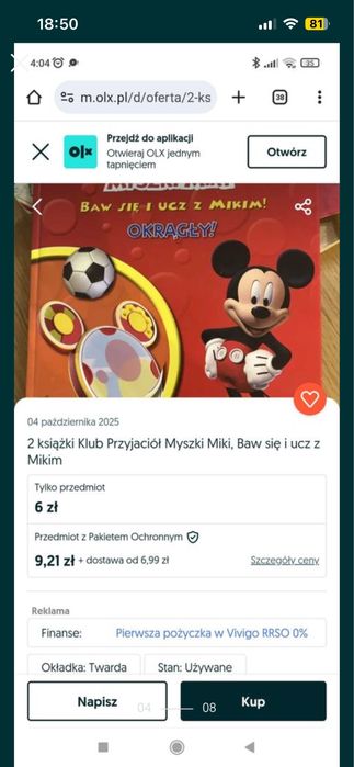 Paczka książki plus koszulki