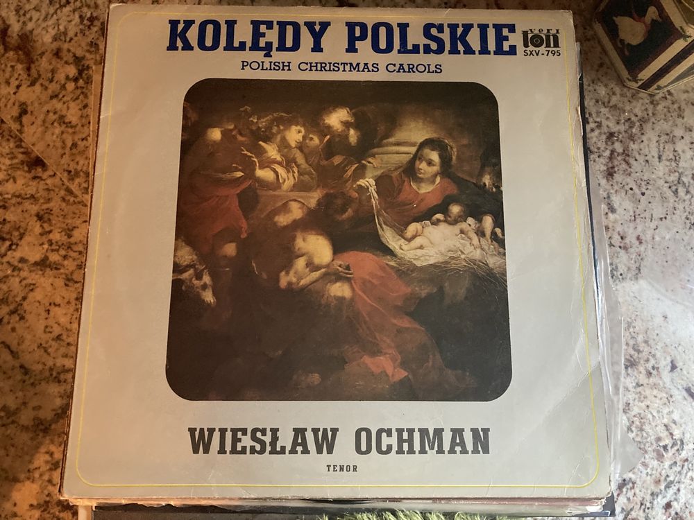 płyta winylowa kolędy polskie wiesłąw ochman