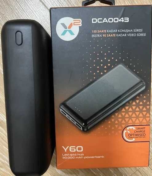 Павербанк 30000 mAh потужний переносний Dexim Xsquare Y60