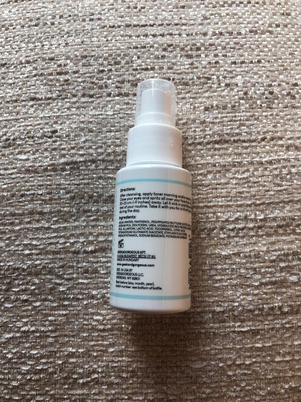 Geek & Gorgeous Liquid Hydration tonik do twarzy 50 ml