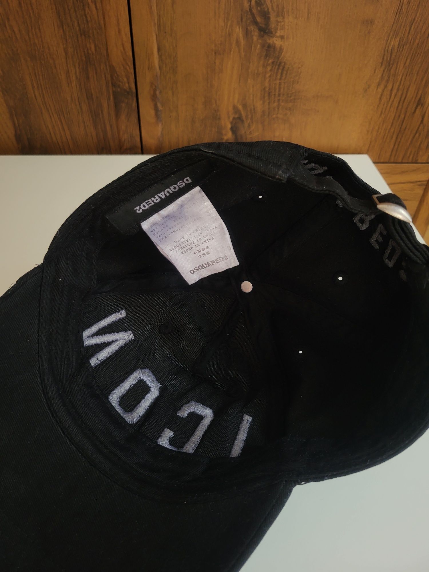 Czapka z daszkiem DSQUARED2 ICON bejsbolówka