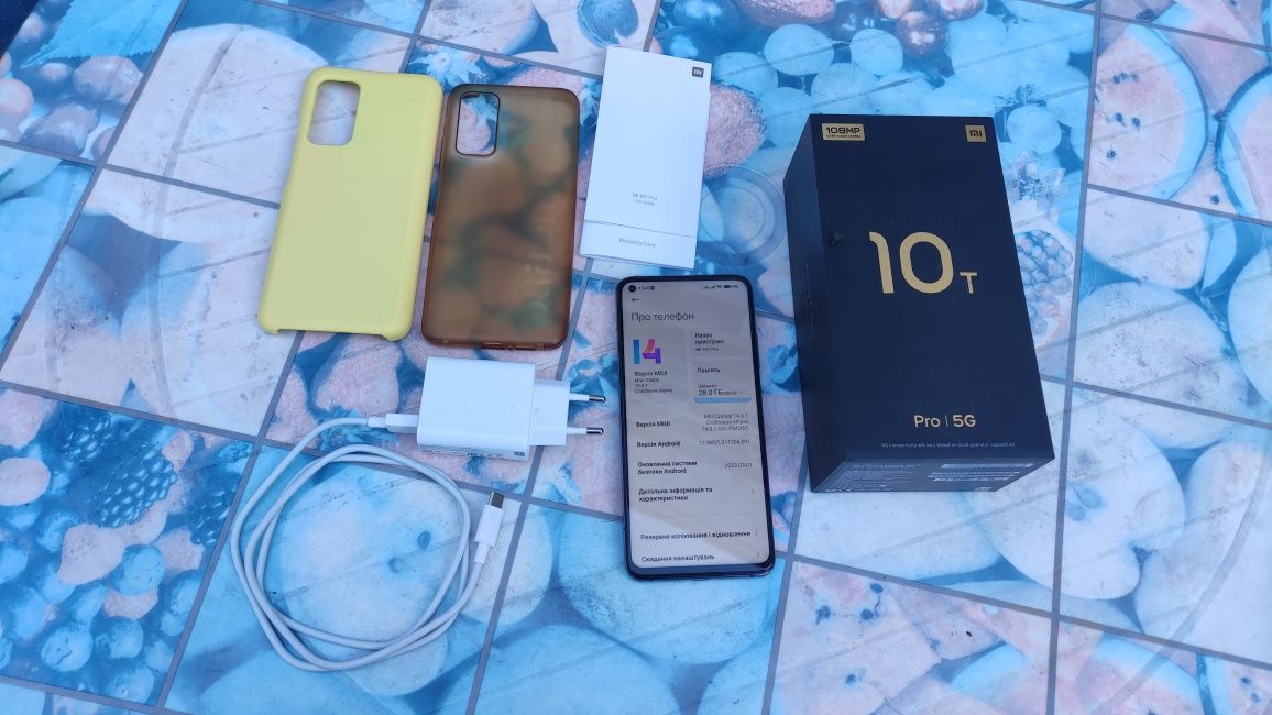 Телефон Xiaomi MI 10 T Pro 8/256 Чехол