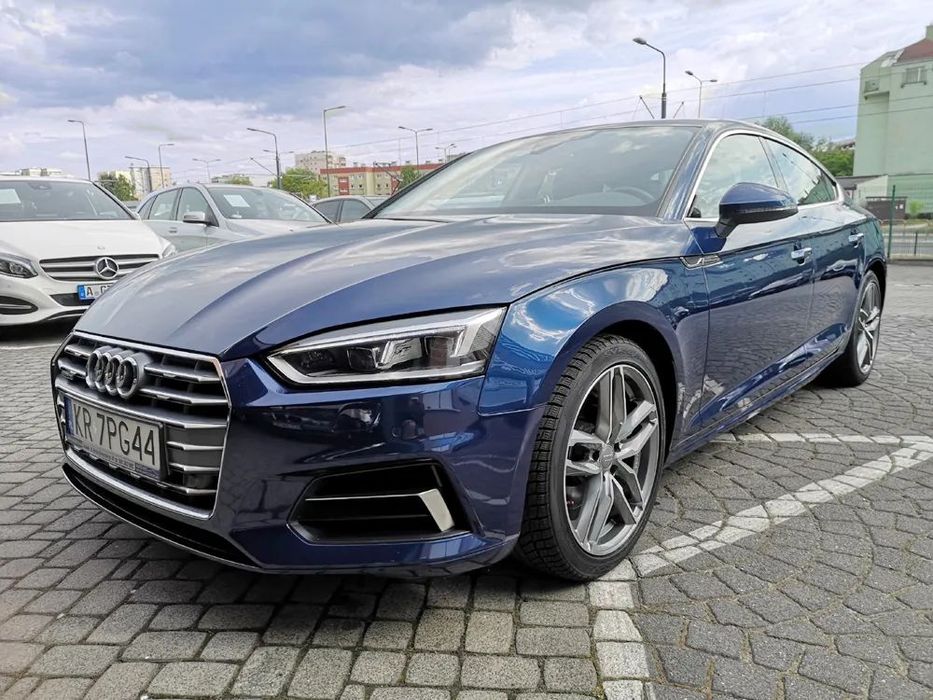 Audi A5 2.0TDI 190KM Automat Quattro Sportback Serwis Bezwypadkowy 2xopony
