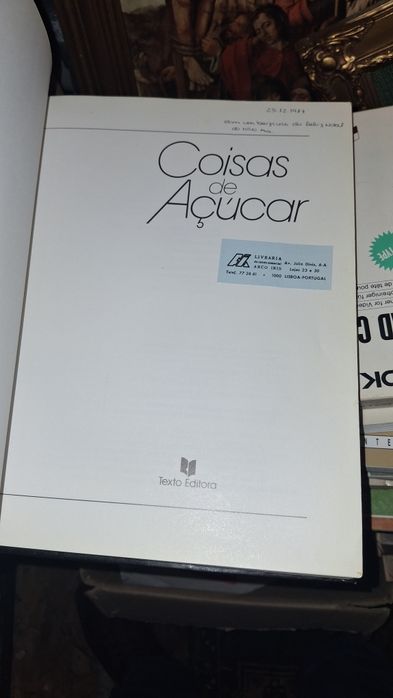 Coisas de Açucar - Manuel Luís Goucha / Homem Cardoso