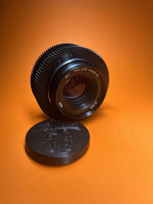 Zestaw pierścieni filmowych follow focus gear do Helios 44M-4 58/f2