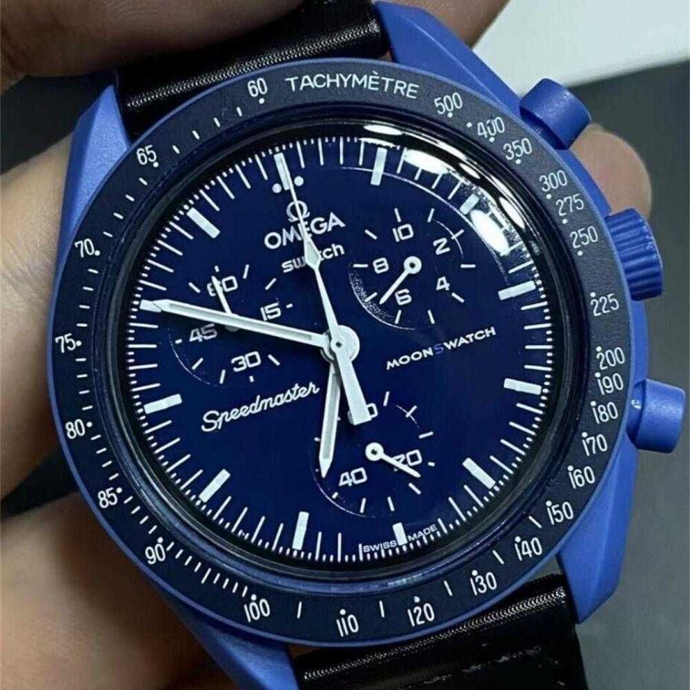 Omega x Swatch Neptune SO33N100 - Głębinowy Blask w Bio-Ceramice 2024