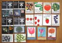 Książki ogrodnicze zestaw 17 sztuk