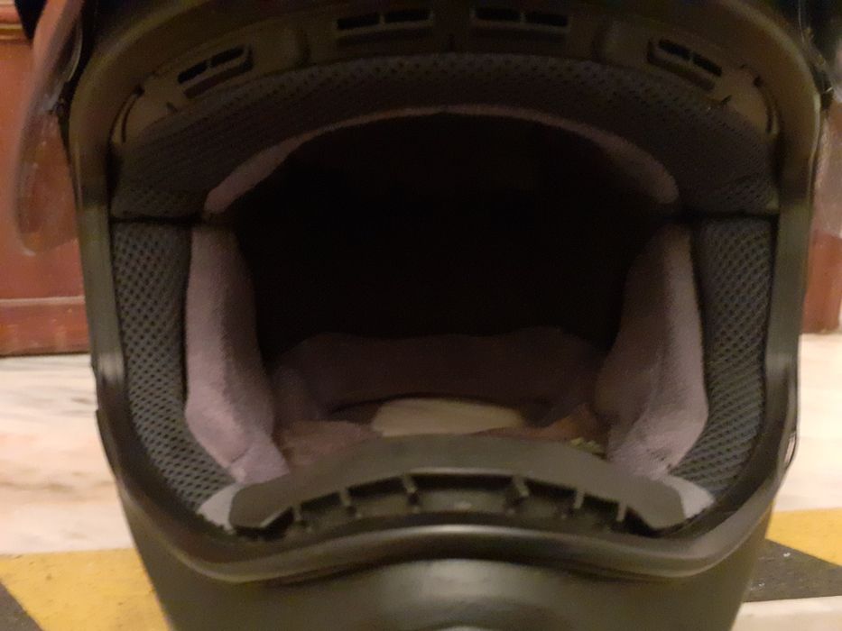 Shoei Hornet M bom estado por dentro e por fora com pinlok