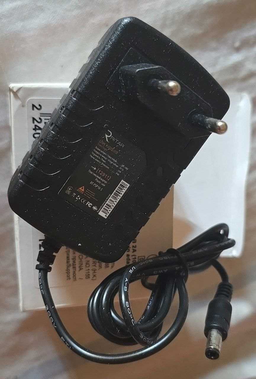 Блок живлення Ritar RTPSP 10-5/12911 10 Вт 5 V 2 A роз'єм 5.5х2.5 мм