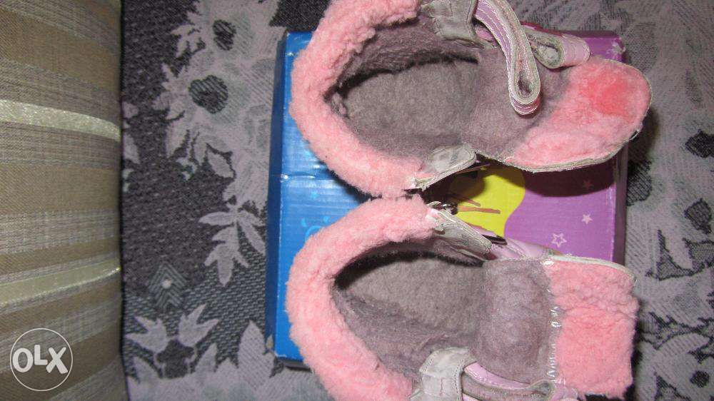 ботинки сапожки зимние для девочки