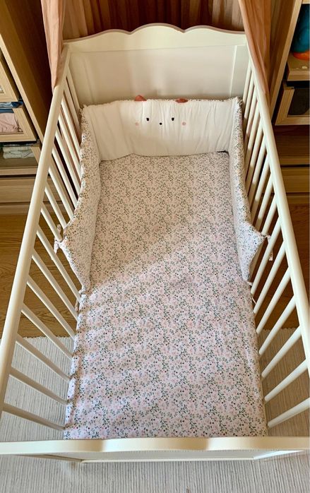 Berço e colchão 60x120