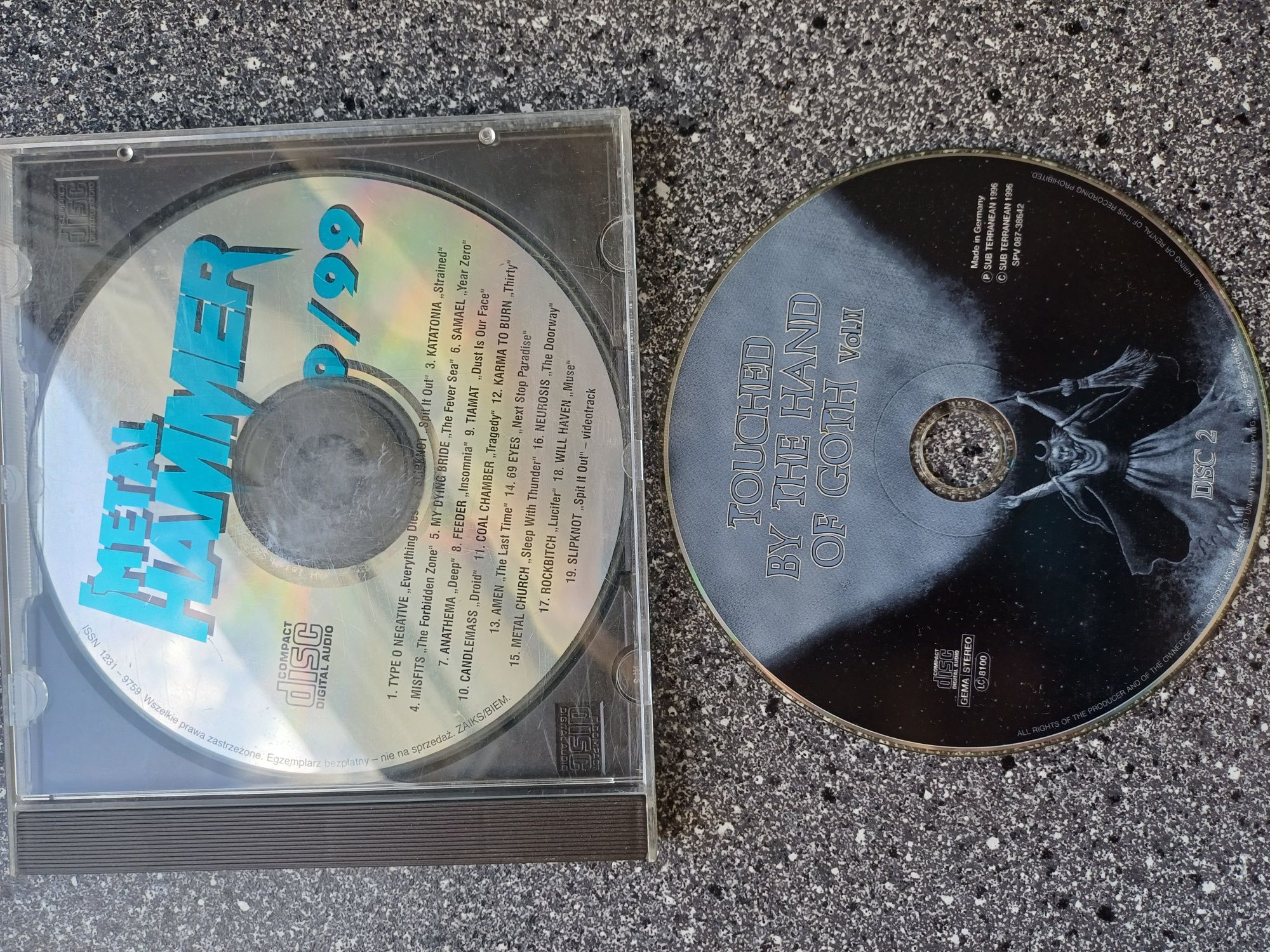 Zestaw 13 płyt CD vintage Korn, Manson,Penumbra, Amorphis, Soundgarden