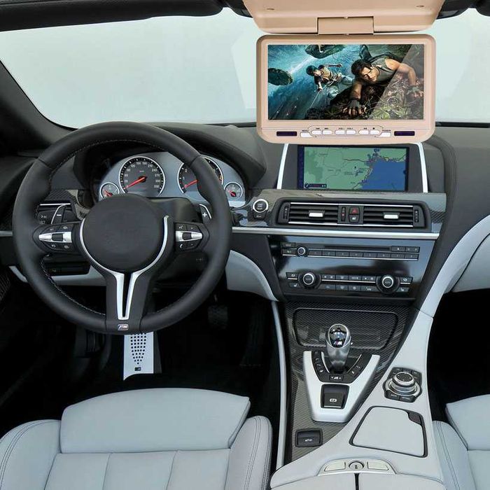 Reprodutor de dvd para tejadilho de 9 polegadas