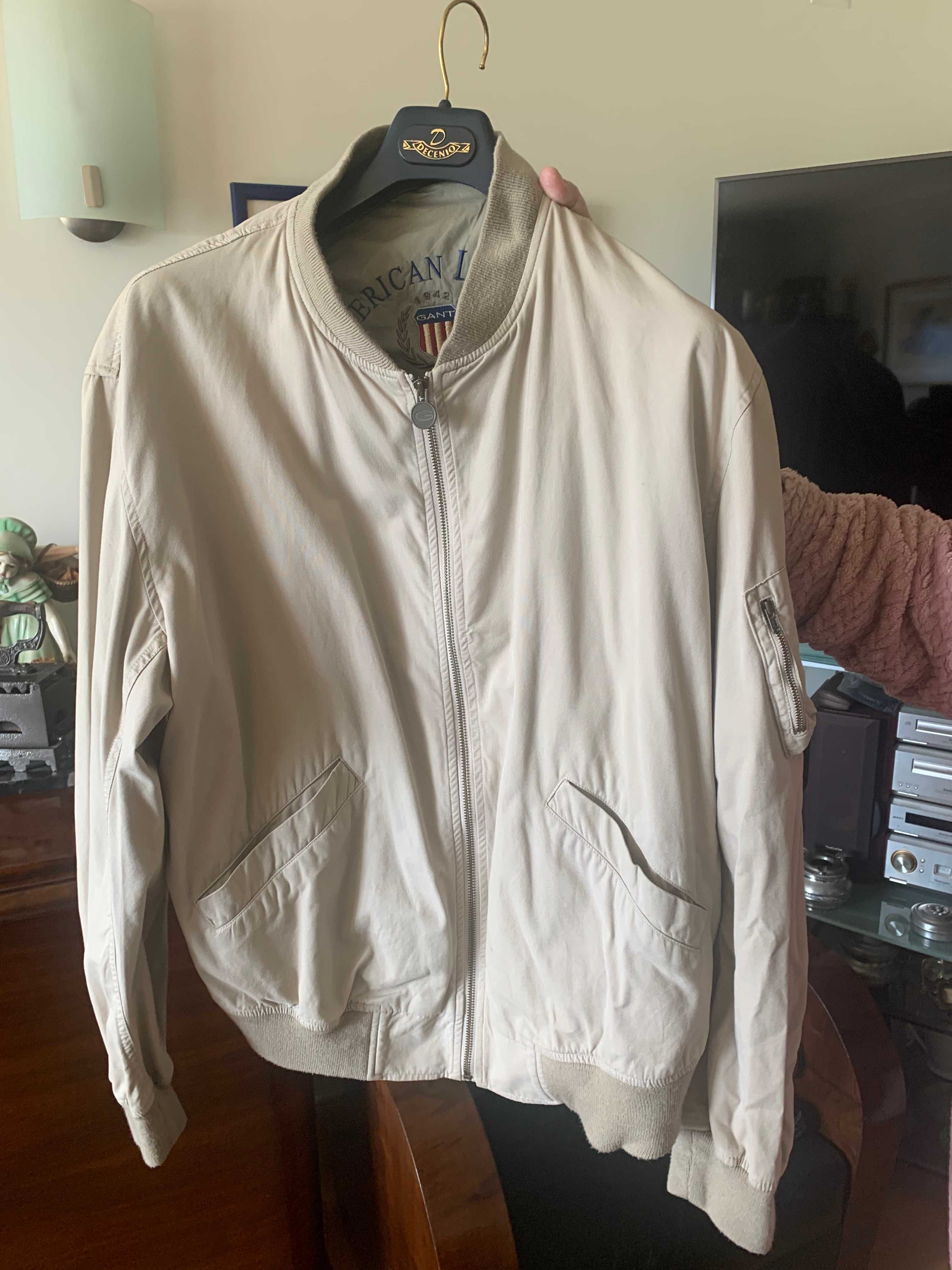 Blusão GANT, creme, XXL