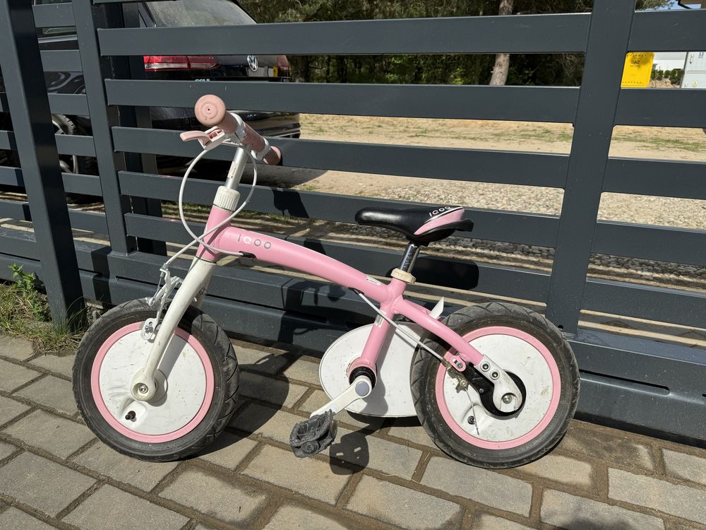 Rower różowy rowerek 12 cali lekki